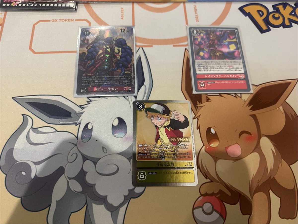 📢2月23日大会結果報告📢 #デジモンカード テイマーバトル 優勝は