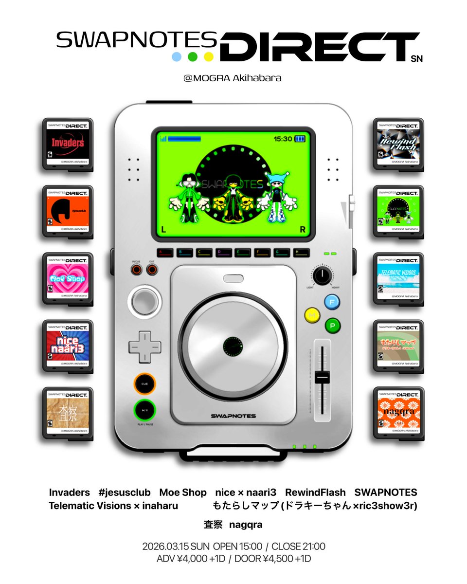 SWAPNOTES tweet media