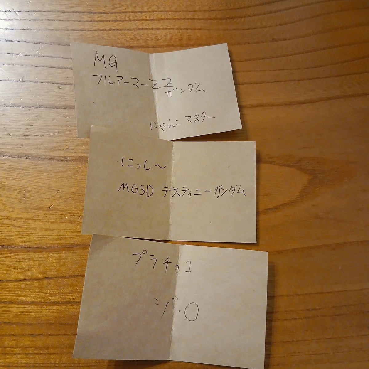 抽選発表～☺ 当選者は以下の3名に決定いたしました～☺おめでとう