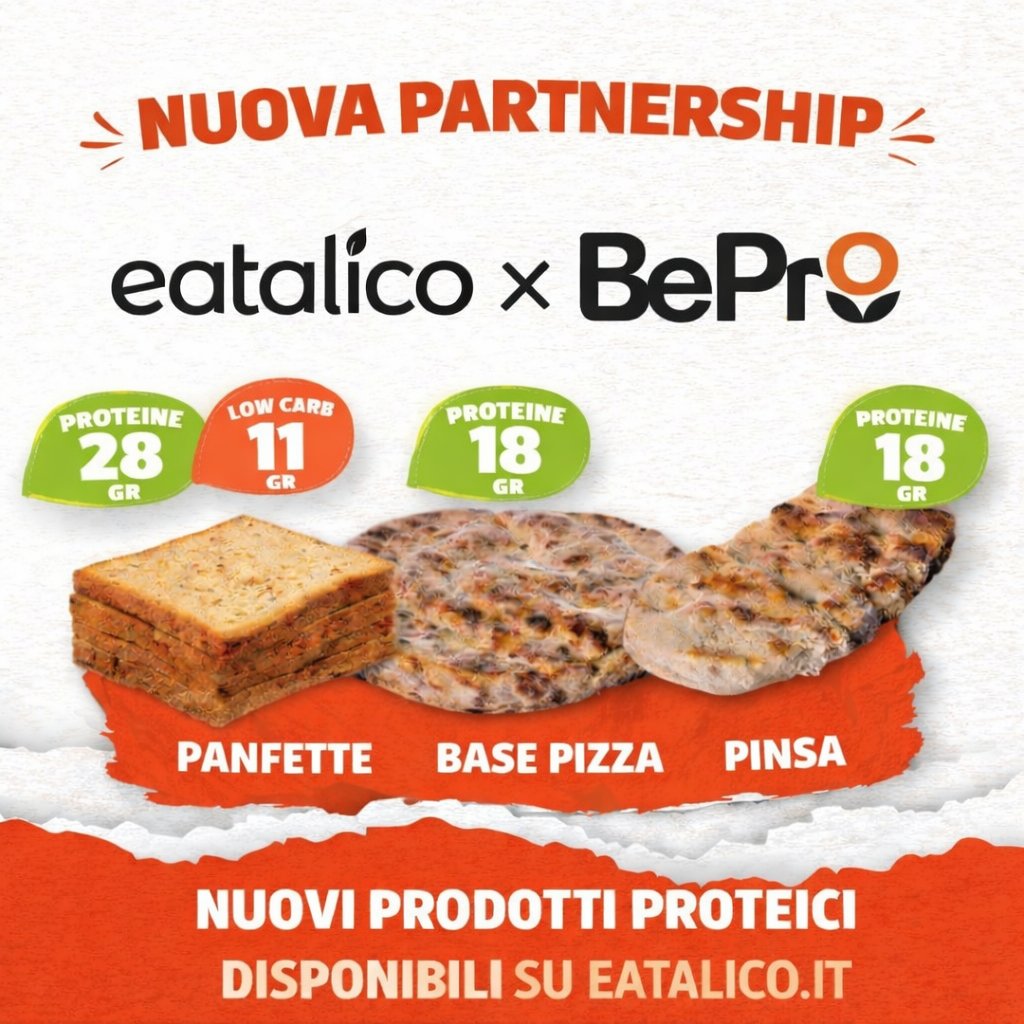 eatalico_it's tweet photo. Arrivano su https://t.co/OnMjSD85tU i nuovi prodotti proteici BePro, pensati per chi cerca gusto, energia e nutrizione: Più proteine, meno compromessi. La linea perfetta per sportivi e per chi sceglie un’alimentazione consapevole.  #Eatalico #BePro #ProdottiProteici #MadeInItaly https://t.co/dOEh7fBo77