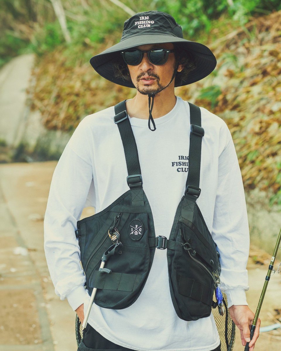FISHERMAN UTILITY VEST- Release : 2/28（sat） Color : BLACK Size