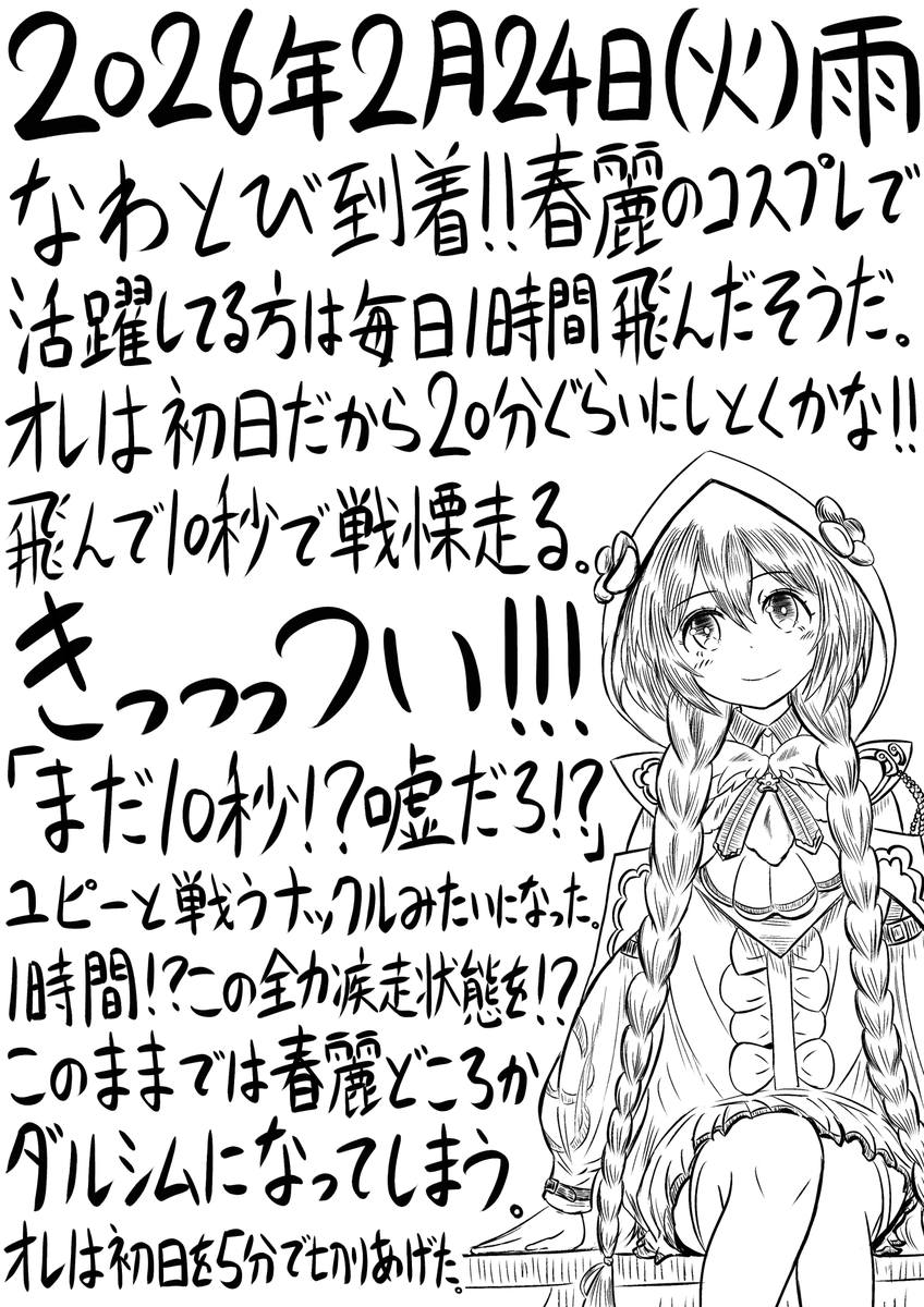 今日の日記。383日目。 