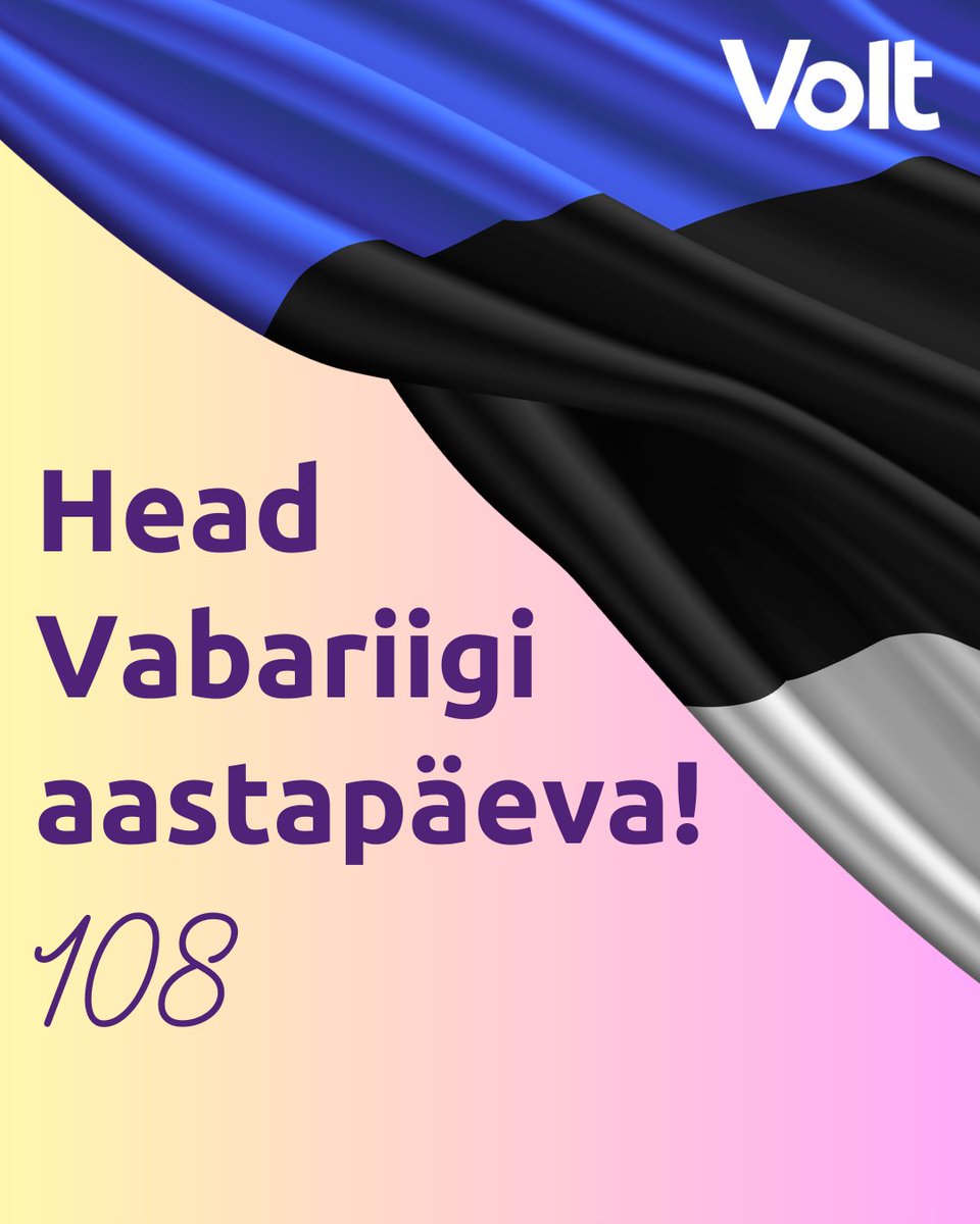 Head Eesti Vabariigi aastapäeva!