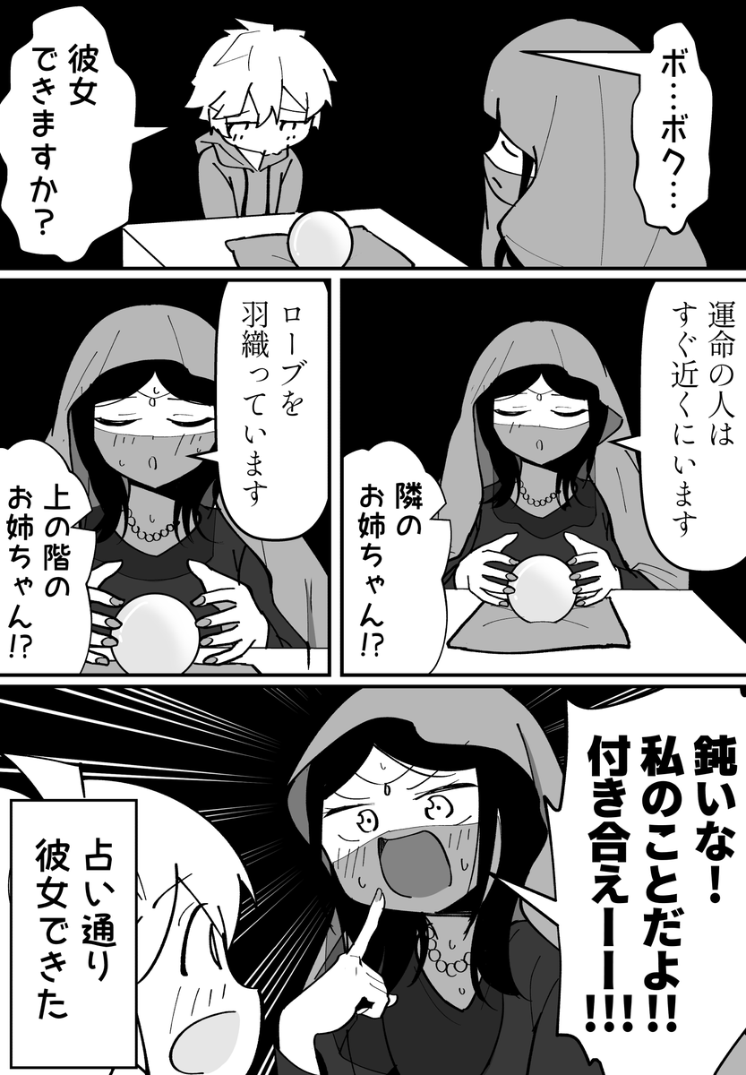 恋愛運を占ってもらった結果 