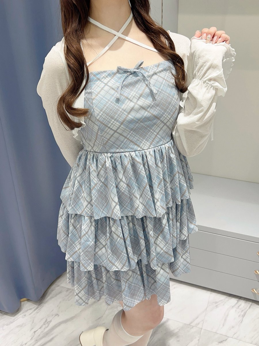 evelyn大阪店🐇 𝚌𝚘𝚖𝚒𝚗𝚐 𝚜𝚘𝚘𝚗 . . ❤︎ ♡ #ティアード