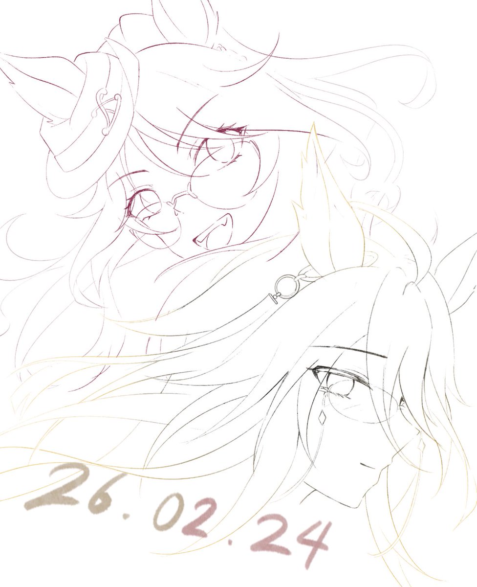 🎉
#ドリームジャーニー生誕祭2026
#フォーエバーヤング生誕祭2026

急いで描いたので雑ですみません
i rushed it a bit, i’m sorry