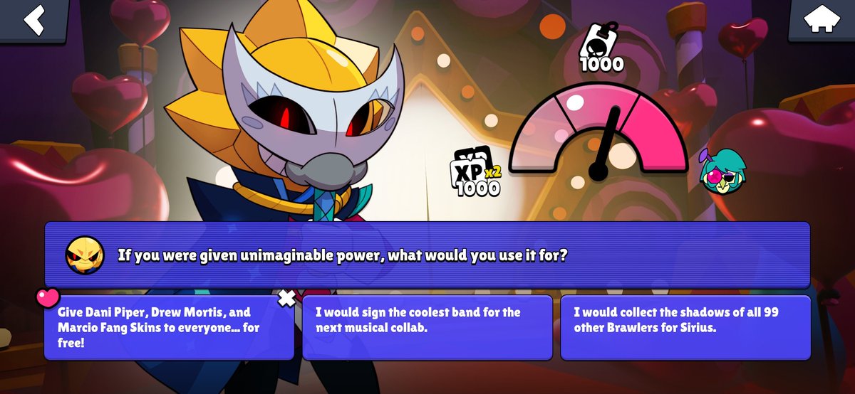 Gamer662200's tweet photo. #Brawlentines #BrawlStars

dont give us angelo!!! https://t.co/K6f4WR2BzA