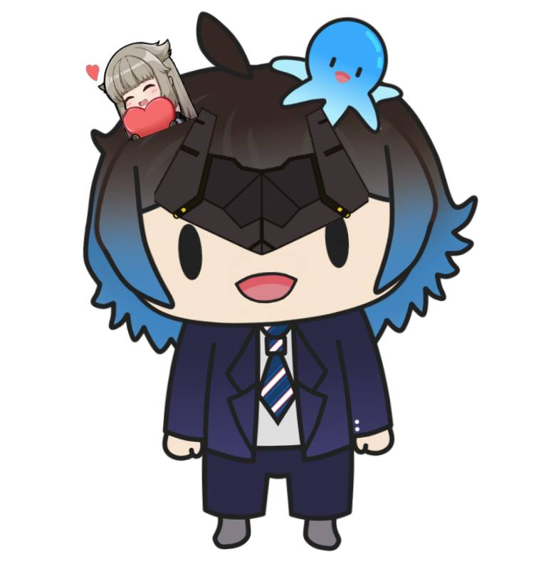 geemo_yt's tweet photo. got a new Chibi Geemo Vtuber model!! IT'S SO DERP I LOVE IT! But I worry that people are gonna make Geemo-short jokes even more NOOOOOOOHH 

#vtuber https://t.co/cVaoKY1R6r
