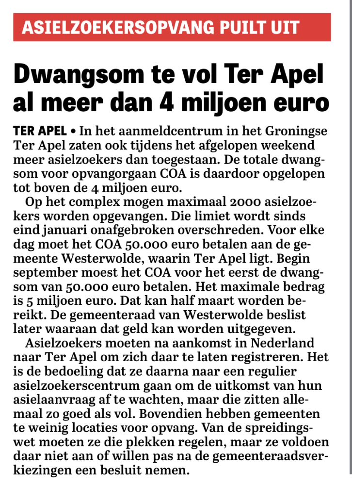 We betalen ons suf voor deze waanzin.
En het gaat maar door😤