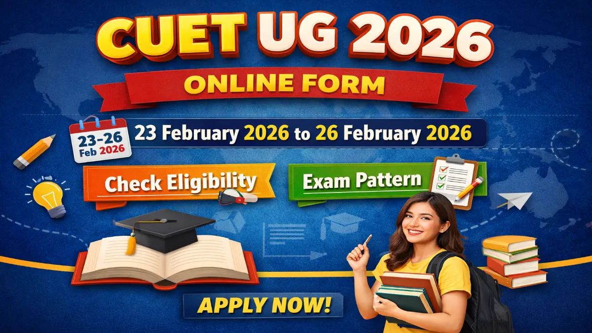 Sarkari_Result1's tweet image. 🔥🔥 NTA #CUET #UG Online Form 2026 – Re Open
➡ Start Date : 23 February 2026
➡ Last Date : 26 February 2026
@Sarkari_Result1 #SarkariResult

Click Below Link To Apply 👇
sarkariresult.app/cuet-ug-2026-n…