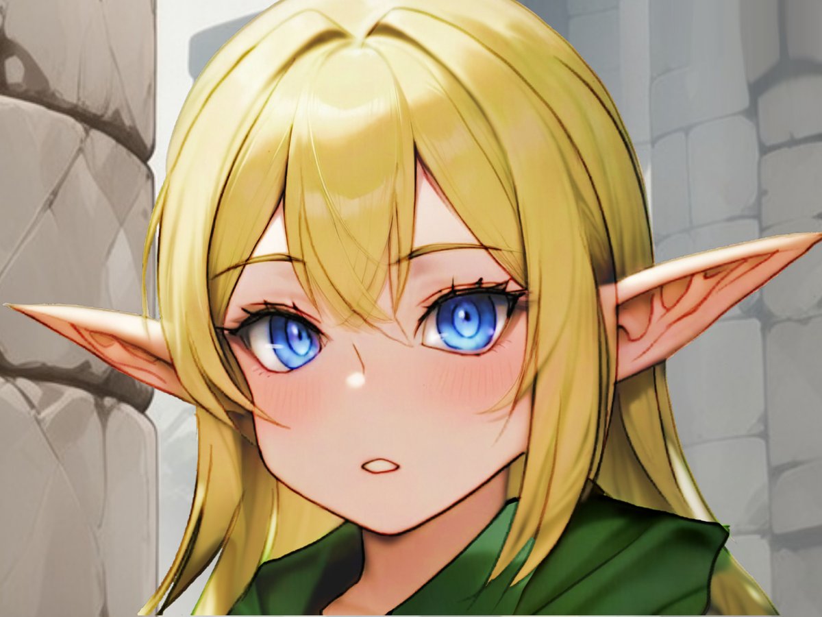 今日のふたなりエルフちゃんwip 