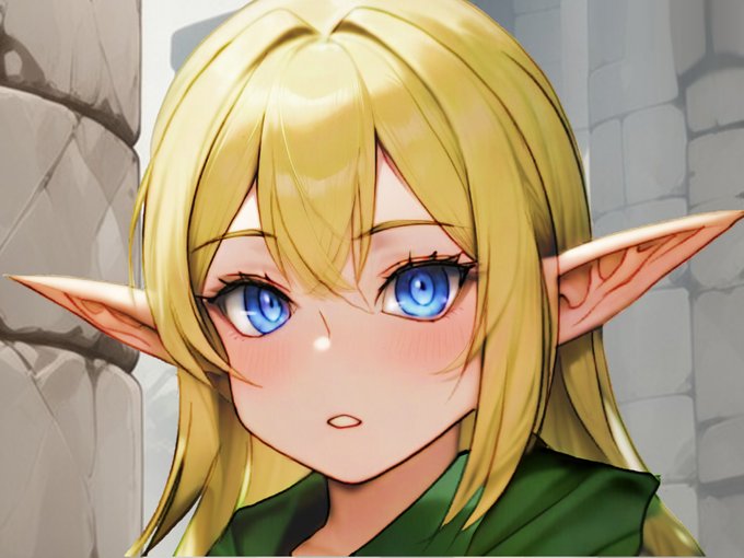 今日のふたなりエルフちゃんwip 