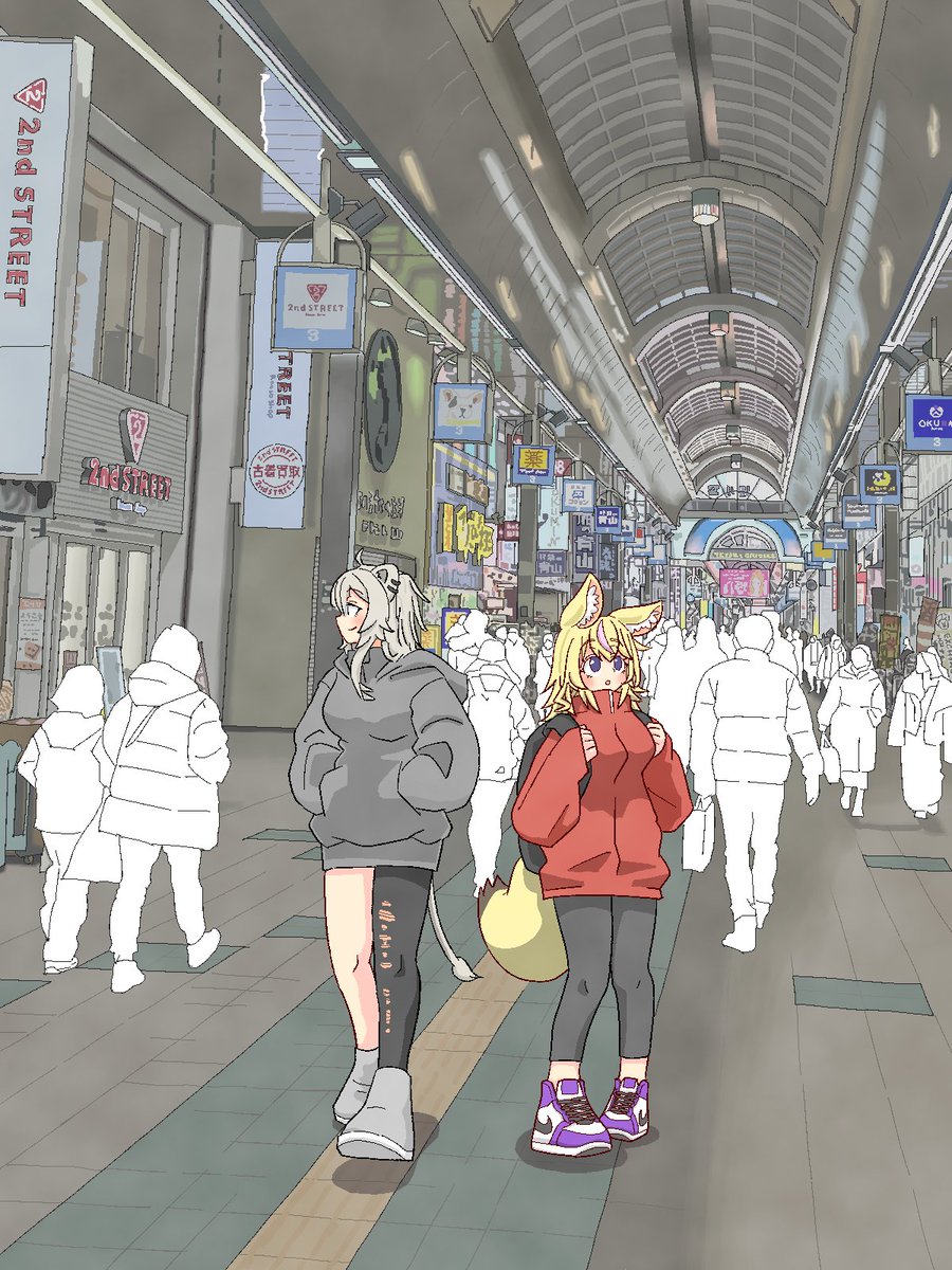 札幌市狸小路商店街３丁目
#ししらーと
#絵まる