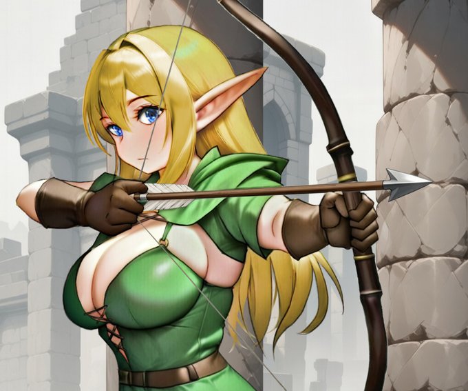 今日のふたなりエルフちゃんwip 