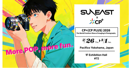 SUNEAST_GLOBAL's tweet photo. 2 days until CP+ 2026.

Where creators gather,
performance matters.

Join SUNEAST at Booth #72
and experience storage engineered for demanding workflows,
built to support every decisive moment.

Discover what’s next:
 https://t.co/uJsomX2Fi4

#SUNEAST #CPplus2026 #CPplus https://t.co/imWgh7txua