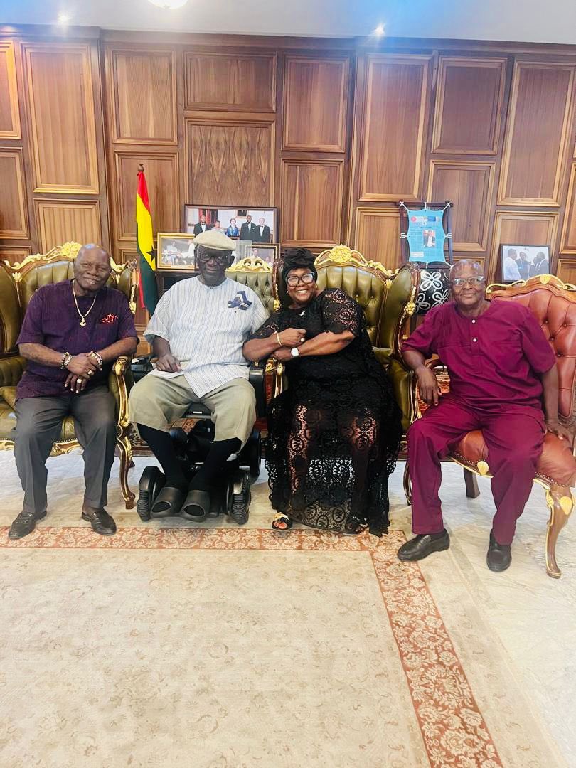 On Wednesday, 18th February 2026, I had the honour of calling on Former President H.E. John Agyekum Kufuor at his residence to share the sad news of my younger brother’s passing.