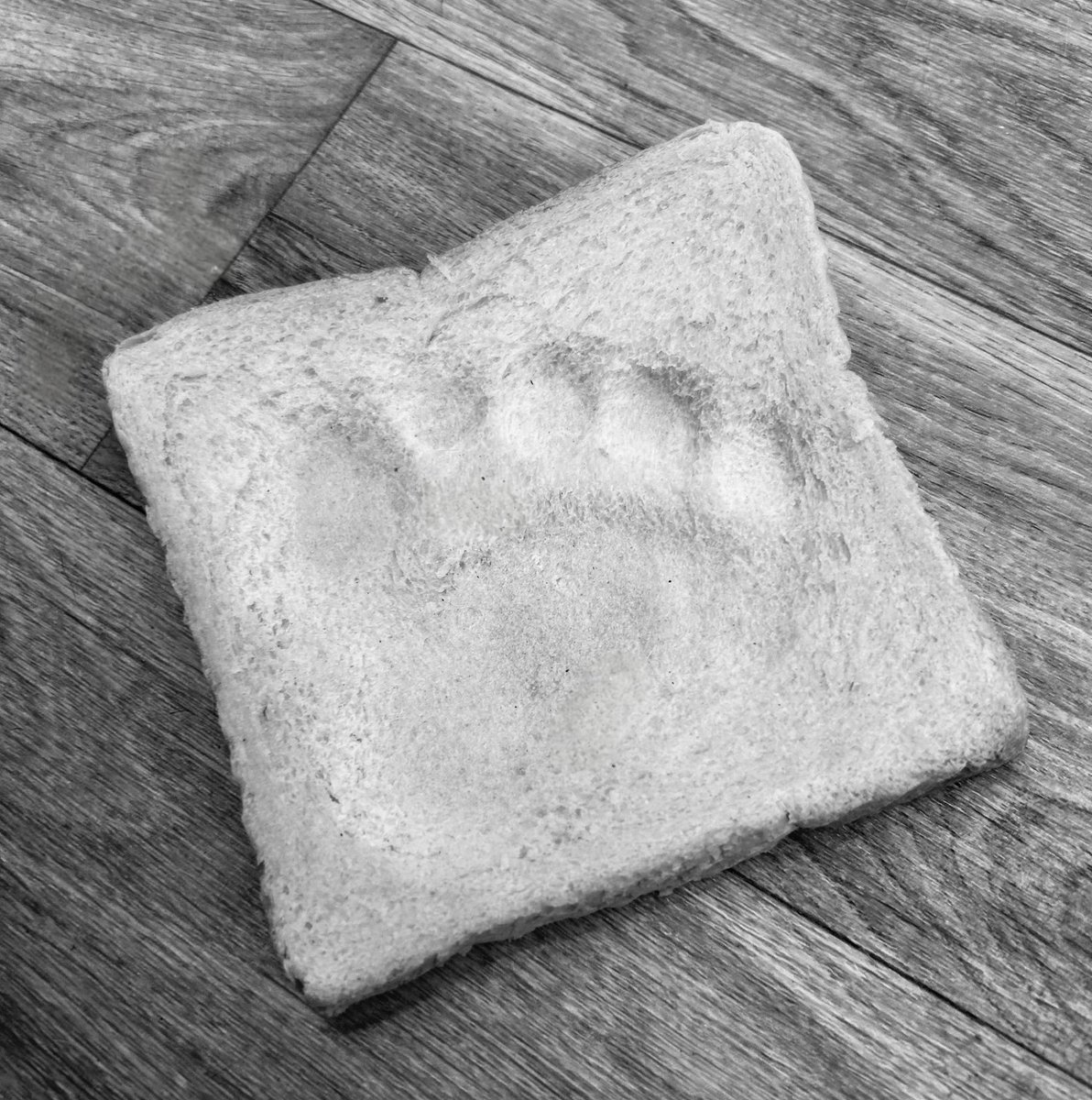 Your breakfast is ready, enjoy! 👣😜