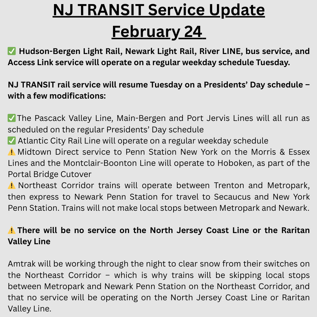 NJ TRANSIT tweet media