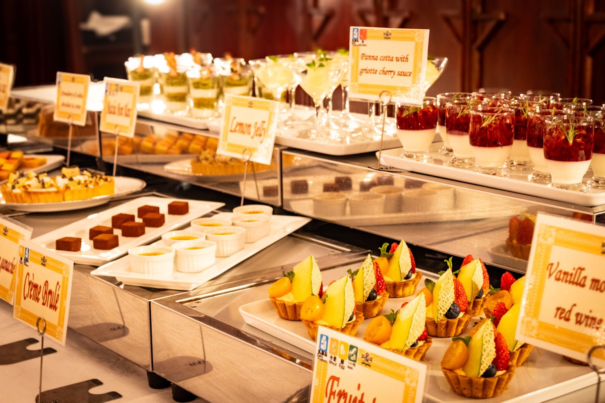 2/21～22限定「スイーツブッフェプラン」を開催しました🍓 定番