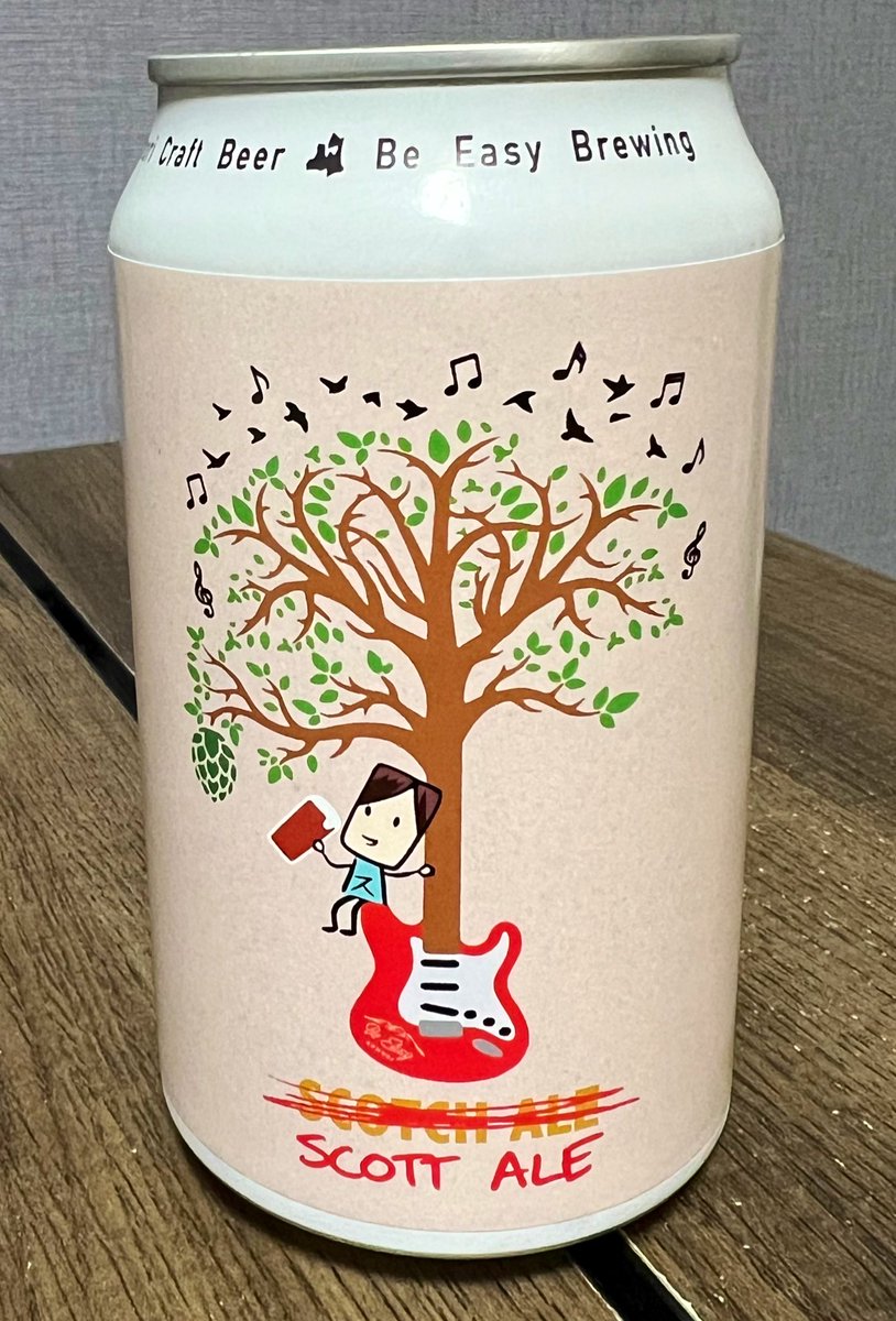 hmr_1125's tweet photo. Be Easy BrewingとスコットがコラボしたビールをスーパーでGet!!
去年ミニアイズで宮古来た時に「すしラガー呑みました!またギャレスさんと作って下さい☺️」とスコットに伝えたんだけど、もしかしてそれで作っ、、?(それはない)
#ScottAle
#BeEasyBrewing
#ScottMurphy
#GarethBurns https://t.co/t3yPozylsR