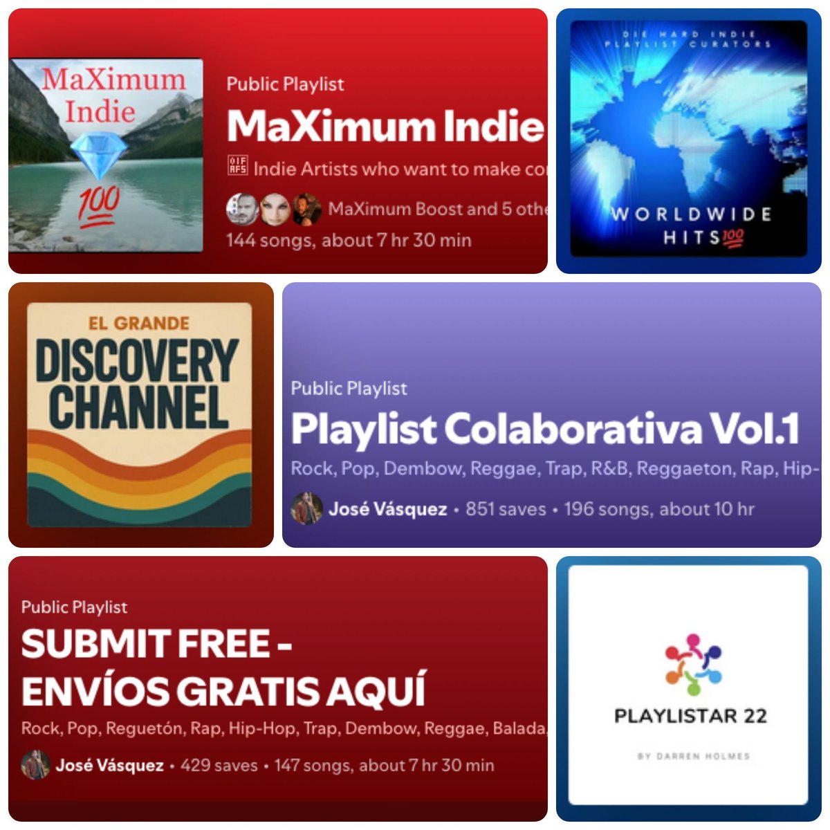 opheliasyndrome's tweet image. #Spotify #Playlisted "How to Say Goodbye"🖐️ #AllThingsForgotten💚 + "Not Tonight" #NorthSea🌊 #SecondListen Big love to these awesome curators and playlists. We hope you give 'em all some serious listens! #Listen #Like #Share #Follow
👇
🔗 open.spotify.com/artist/2AyYD8y… 🤳