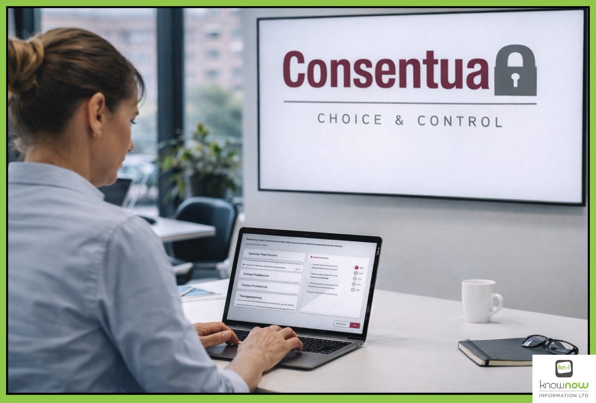 Trust scales when consent is structured.
𝗖𝗼𝗻𝘀𝗲𝗻𝘁𝘂𝗮 enables:

• Granular permissions
• Clear audit trails
• Transparent user control

Compliance is a baseline. Trust is the objective.
consentua.com
