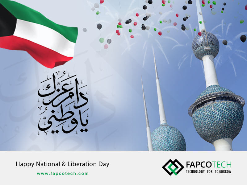 fapcotech's tweet photo. Happy National &amp; Liberation Day

#kuwait #KuwaitNationalDay #website #webdevelopment #CMS #mobileappdevelopment #socialmediamarketing #Kuwait #solutionprovider #informationtechnology #applicationdevelopment #TechnologyConsulting #systemintegration #mobileappdevelopment https://t.co/FXRLOyY5Fo