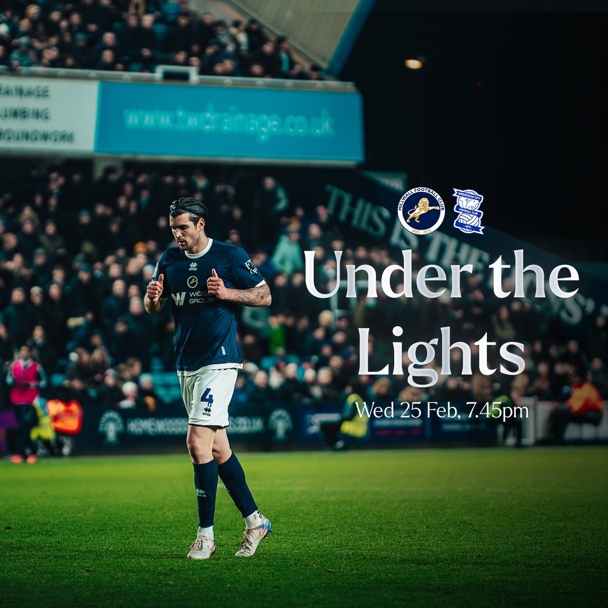 MillwallTickets's tweet photo. 🤩 Nights in SE16.

Get your tickets now and join us back at The Den tomorrow evening!