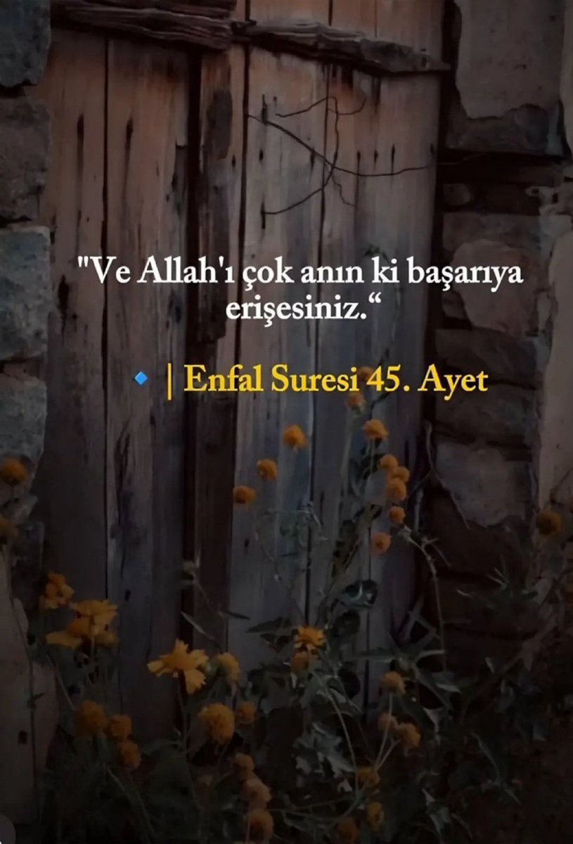 Allah'a güven..