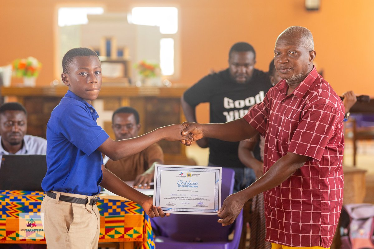 Bryan Acheampong Foundation tweet media