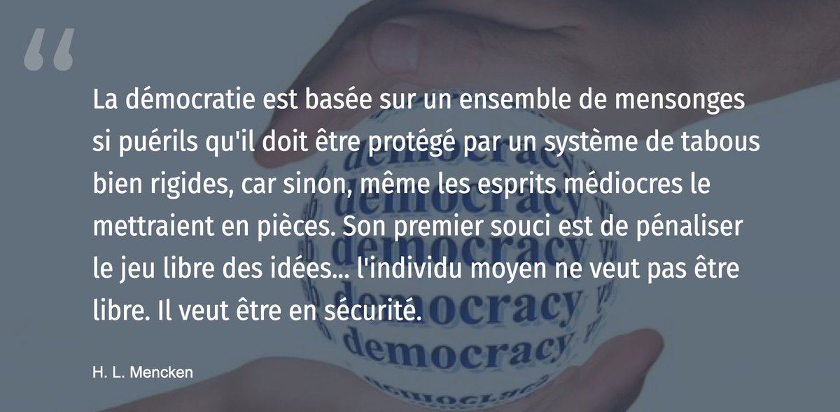 actualites_nrv's tweet photo. Révoquer le mandat des politiciens s’ils mentent délibérément ?
Inimaginable, les dégâts seraient considérables.
Revenons aux fondements et à la lecture de H. L. Mencken.
#Walles #Nice #Nice06 https://t.co/XMdrVAdmkE