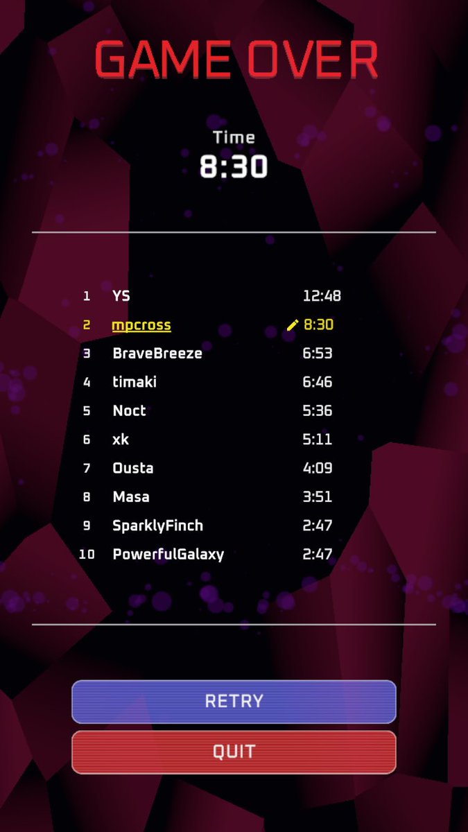 よっしゃ、2位！
#QA2