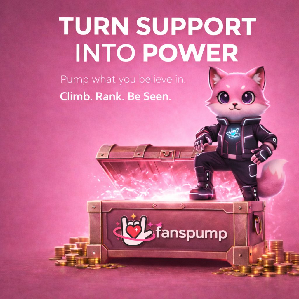fanspump_fans's tweet photo. Support isnโt passive.
Itโs visible. Itโs measurable. It moves.
Turn support into power.
Pump who you believe in.
Climb. Rank. Be seen.
This is FansPump. ๐
Join : https://t.co/D8lYFiSvaO
#FansPump #SocialGame #PumpCulture #Web3Community #BuildInPublic https://t.co/f2RaU4TTD6