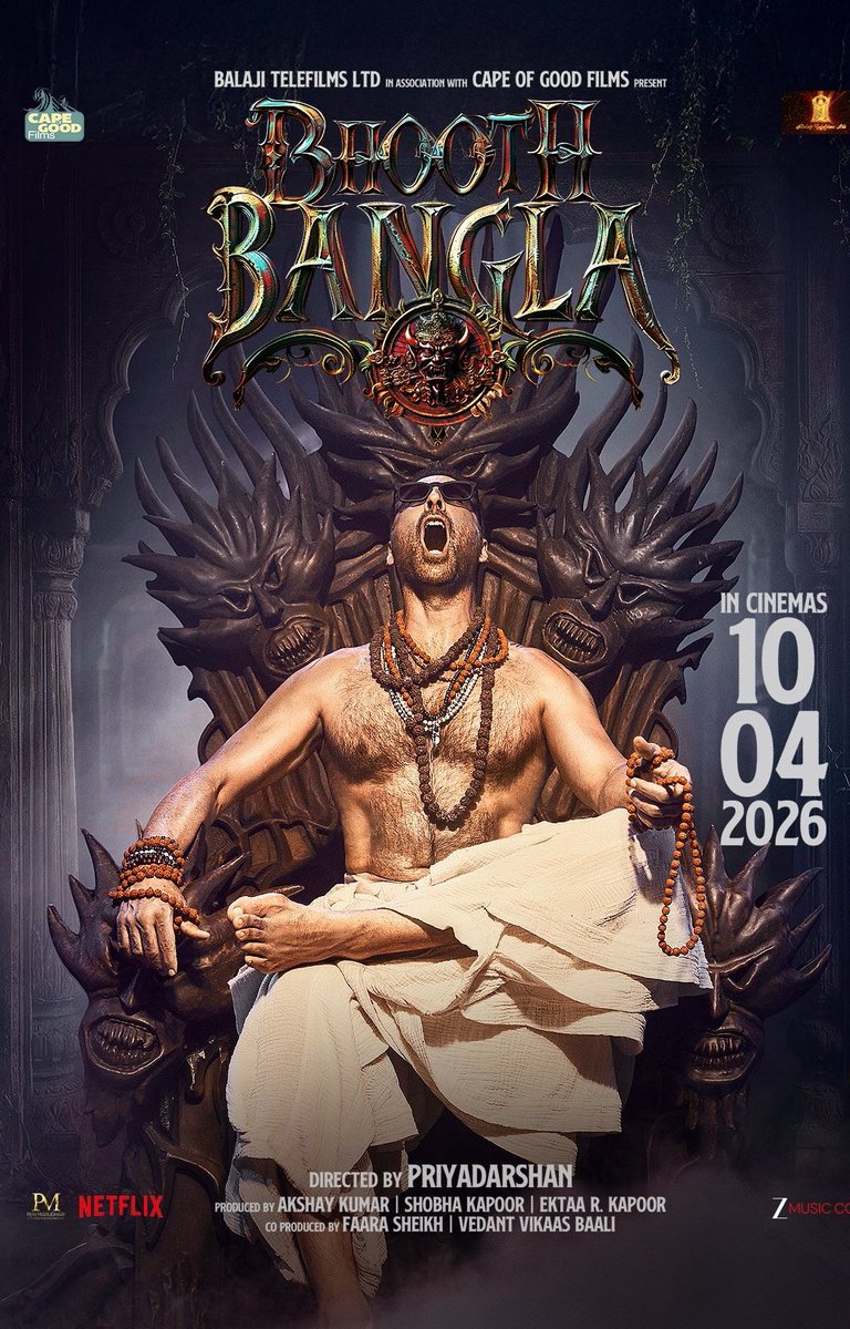 Dus ko denge das-tak, intezar karo tab tak… sounds cool, but #BhoothBangla already feels like an AI generated template movie. #AkshayKumar

Zero originality, recycled horror comedy beats, forced one liners and artificial hype doing all the heavy lifting.

If this is the ‘fun’,