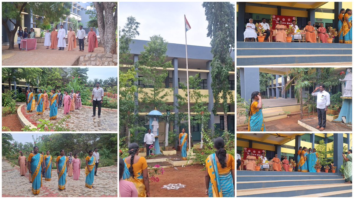 StCharles2006's tweet photo. 🗓️ 26 January 2026 | Republic Day
Our college premises came alive with patriotic spirit as we celebrated Republic Day 2026, reflecting on democratic values and our shared responsibility toward a stronger nation. 🇮🇳

#RepublicDay2026 #Patriotism #CampusCelebration https://t.co/ZJwWFuyXWR