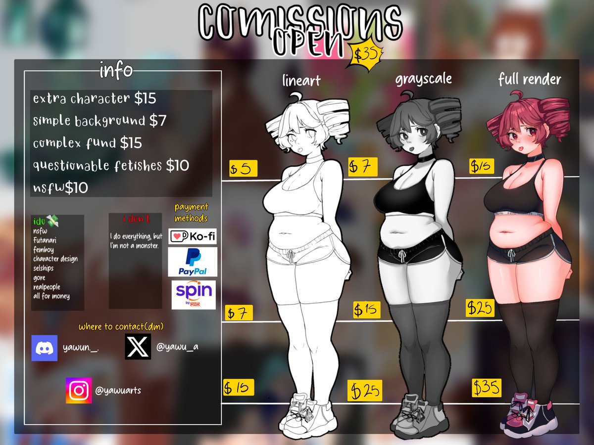 YawuArt(comsOpen) tweet media