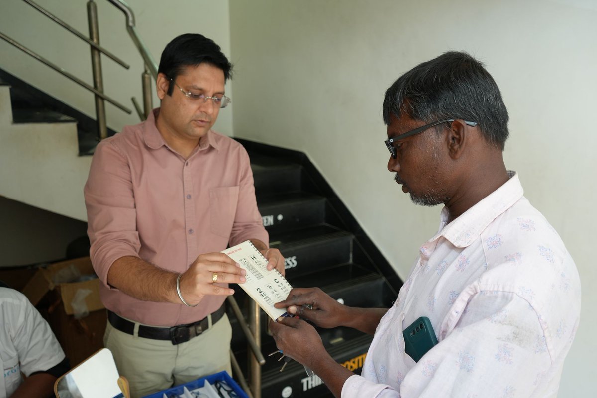 forus_health's tweet photo. Through a community eye camp, especially in the rural communities and among the long-distance truck drivers, we conducted comprehensive exams, identified suspected cataract cases for follow-up, and provided reading glasses where needed.

#CommunityHealth #eyecare #EarlyDetection https://t.co/bIcYUBzrhz