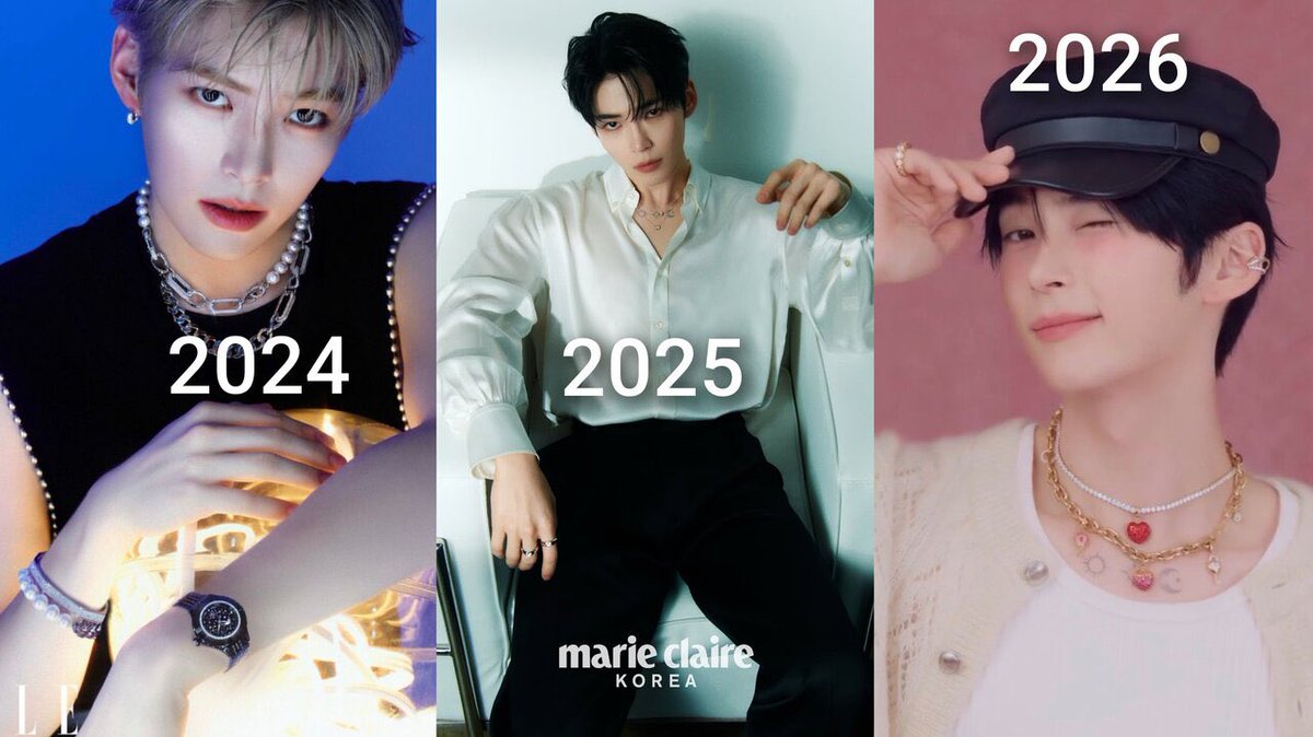 スワロフスキーという高級アクセサリーを纏うハンビン更にビジュオーラがアップする