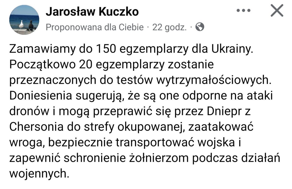 Tymczasem na FB...
Wiele bzdur już zdarzyło mi się tam czytać, ale desant przez Dniepr w Borsukach to już inny poziom absurdu.