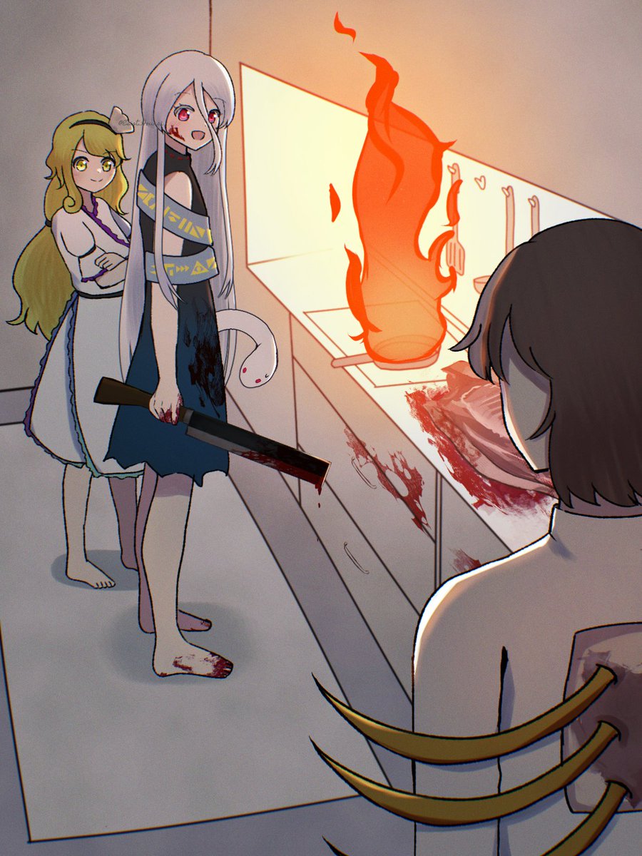 ｢阿梨夜も食べる？｣