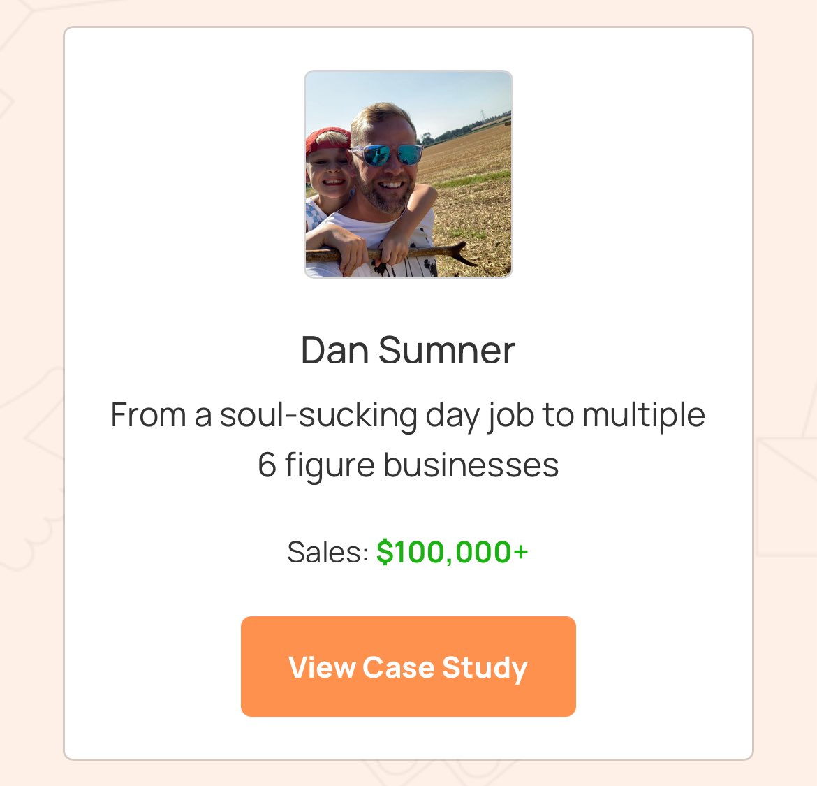 fig3lvl's tweet photo. From factory worker to full time entrepreneur

Dan Sumner watched John build an online business in his spare time. 

When John quit, Dan realized he could do it too. 

Today he runs multiple 6 figure businesses, all built the hard way without AI.

https://t.co/nfRq4AXAEl

#ai https://t.co/RfJEGbTitn