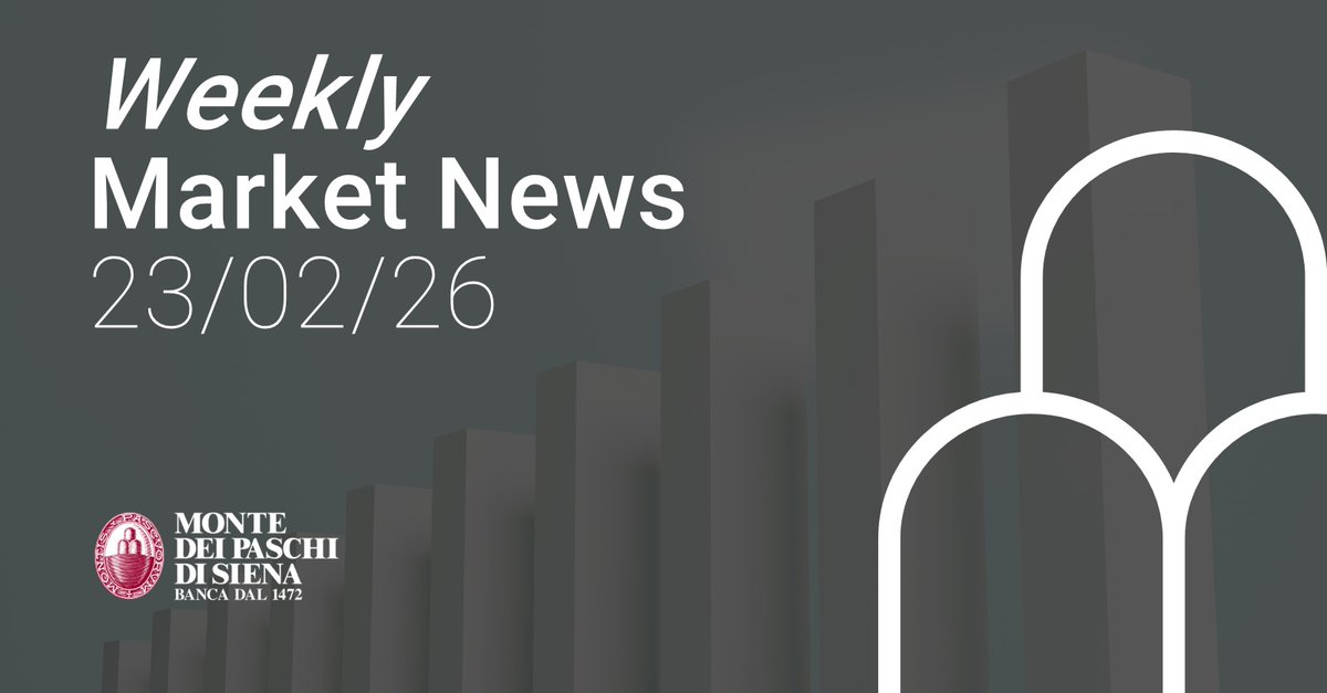 Banca_MPS's tweet photo. #Dollaro forte dopo verbali #Fed hawkish: #EurUsd risale sopra 1,18 con lo stop ai #dazi USA. #Yen debole per #inflazione in calo, #sterlina giù su attese taglio #BoE. In rialzo l’australiano. Bene #real e rupia. https://t.co/KSIpc5whXG
#MpsNews #MarketNews #WeeklyForex https://t.co/xn7FlNdj1c