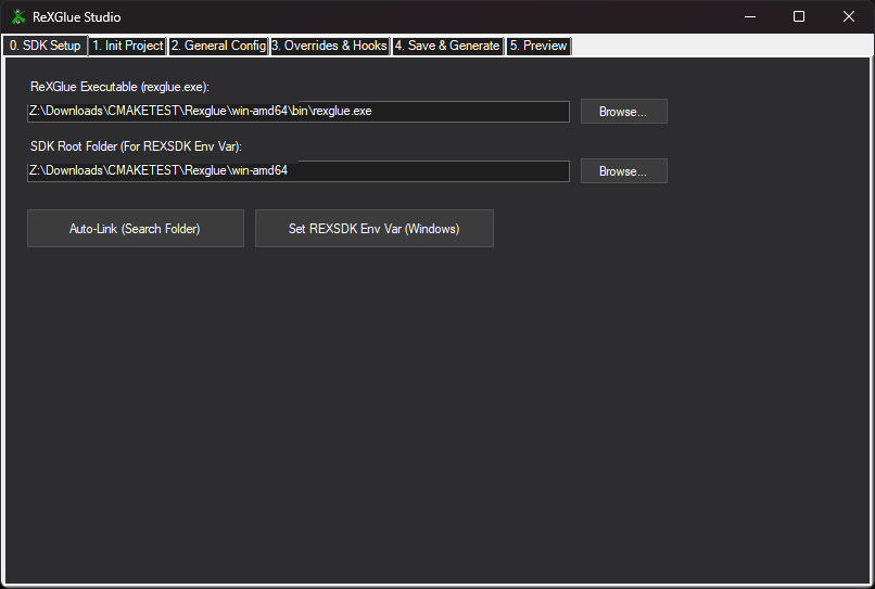 Drake9_X's tweet photo. ReXGlue Studio 

- A simple and effective GUI for ReXGlue (Windows) -

https://t.co/QxLx5qfXGz

#xbox360 #rexglue #recompilation https://t.co/ZfuiaSEhnI