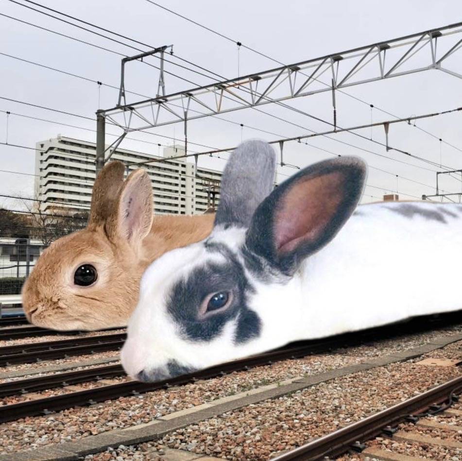 ふくちゃんと🚄ごっこしたことある