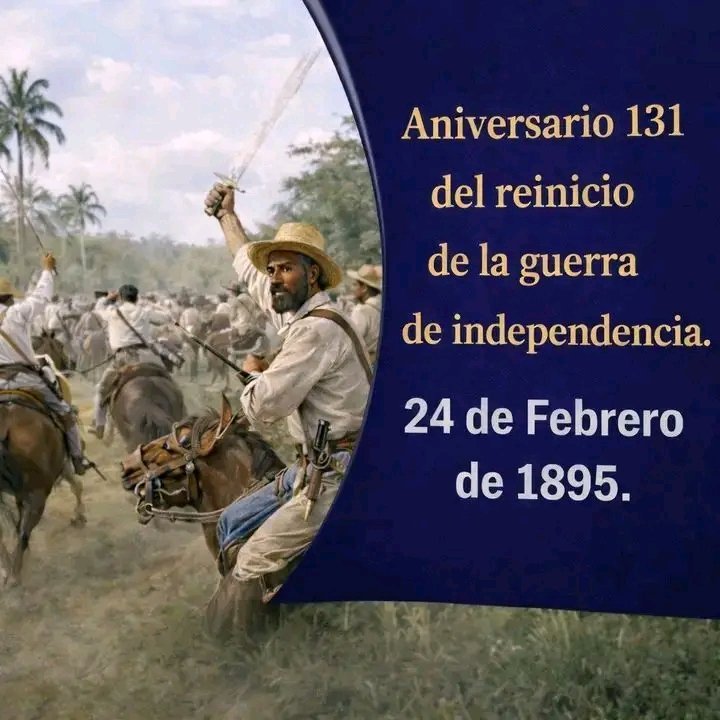 #CubaSoberana, en está fecha historia del Reinicio de la Guerra de Independencia la ANPP aprobó el 24 de febrero de 2019, la nueva Constitución de la República, que declara que #Cuba, es un Estado Socialista de Derecho y Justicia Social. 
#CubaUnida
@TSupremoCu