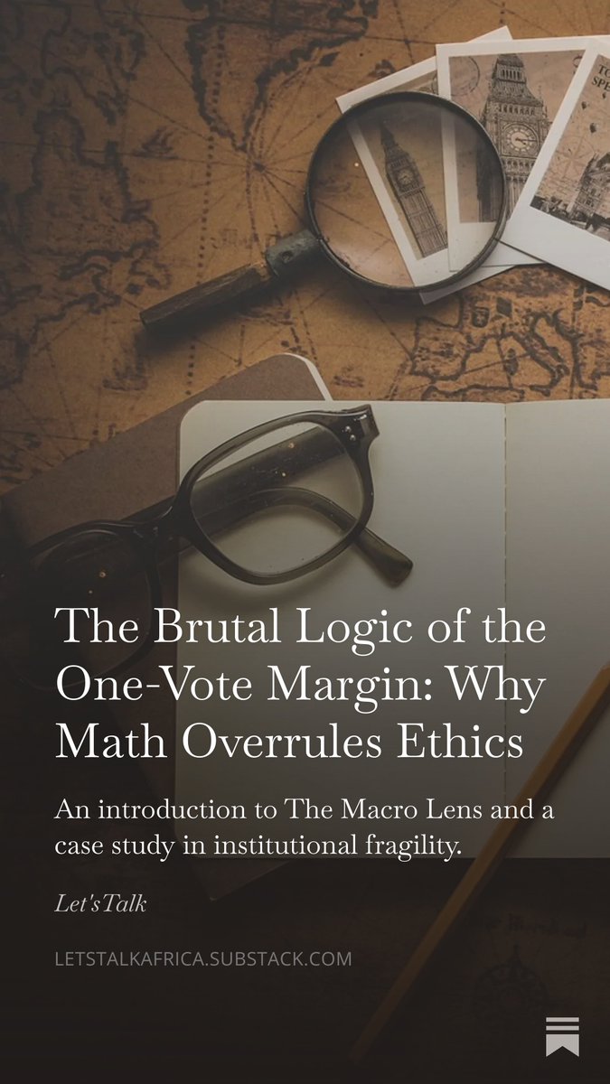 ChrisVerm's tweet photo. The "Power Paradox"

In business: Operating leverage 
In politics: Institutional Fragility.
Decoding the math currently paralysing the US House in the first briefing for #TheMacroLens.

Read more: https://t.co/e5Ge4FMtJ7 https://t.co/EVNSAAR2VA