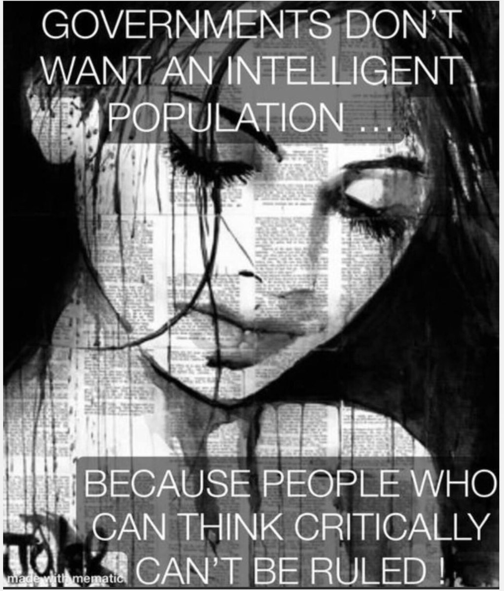 If you are to learn only one lesson from the covid Psyops, let it be this:  Never outsource your thinking to the government, medical regulators or mainstream media. Think for yourself, think critically, question everything.