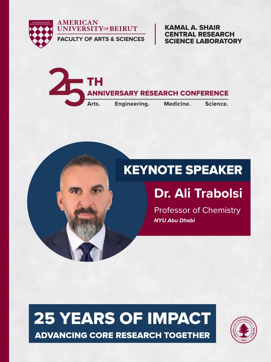 Kamal A. Shair Central Research Science Laboratory tweet media