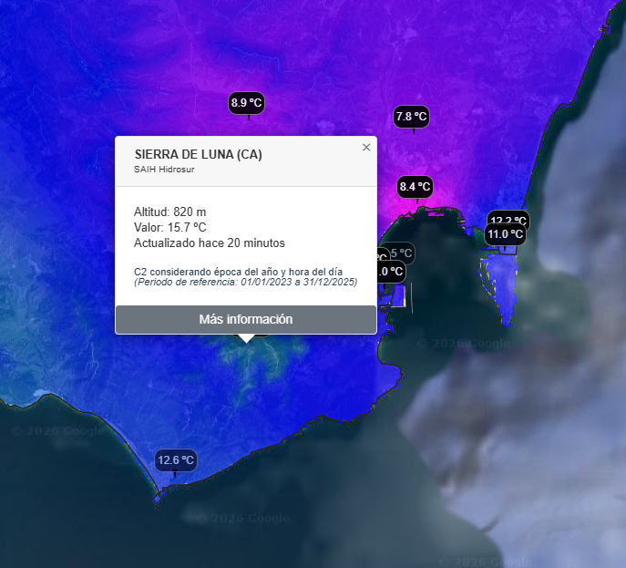 Meteo Campo de Gibraltar tweet media