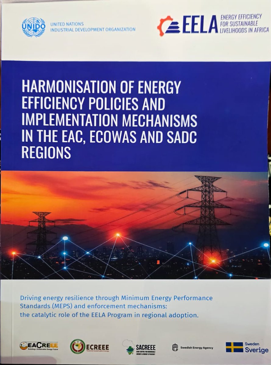 SwedeninZW's tweet image. Today, at the @SADCSEW, @SwedAmbZimbabwe launched a new regional energy‑efficiency report &amp;amp; delivered the keynote address. Honoured to have Zimbabwe’s Energy Minister reaffirm commitment to clean, affordable &amp;amp; reliable power.
#EnergyEfficiency 
#SADC 
#GreenGrowth